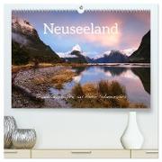 Neuseeland - Traumlandschaften aus einem Naturparadies (hochwertiger Premium Wandkalender 2024 DIN A2 quer), Kunstdruck in Hochglanz