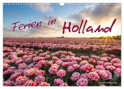 Ferien in Holland (Wandkalender 2024 DIN A3 quer), CALVENDO Monatskalender