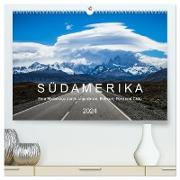 SÜDAMERIKA Eine Bilderreise durch Argentinien, Bolivien, Peru und Chile 2024 (hochwertiger Premium Wandkalender 2024 DIN A2 quer), Kunstdruck in Hochglanz