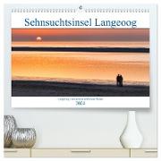Sehnsuchtinsel Langeoog (hochwertiger Premium Wandkalender 2024 DIN A2 quer), Kunstdruck in Hochglanz