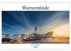 Warnemünde by Olaf Rehmert (Wandkalender 2024 DIN A3 quer), CALVENDO Monatskalender