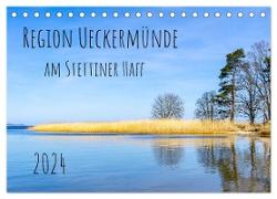 Region Ueckermünde (Tischkalender 2024 DIN A5 quer), CALVENDO Monatskalender