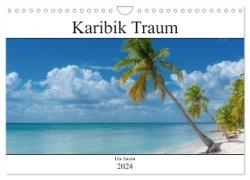 Karibik Traum Isla Saona (Wandkalender 2024 DIN A4 quer), CALVENDO Monatskalender