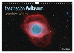 Faszination Weltraum - unendliche Weiten (Wandkalender 2024 DIN A4 quer), CALVENDO Monatskalender