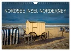 Nordsee Insel Norderney (Wandkalender 2024 DIN A4 quer), CALVENDO Monatskalender
