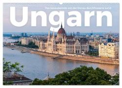 Ungarn - Das bezaubernde von der Donau durchflossene Land. (Wandkalender 2024 DIN A2 quer), CALVENDO Monatskalender