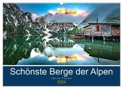 Schönste Berge der Alpen (Wandkalender 2024 DIN A2 quer), CALVENDO Monatskalender