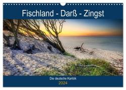 Fischland - Darß- Zingst (Wandkalender 2024 DIN A3 quer), CALVENDO Monatskalender