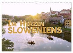 Im Herzen Sloweniens (Wandkalender 2024 DIN A3 quer), CALVENDO Monatskalender