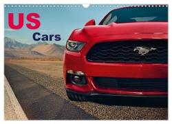 US Cars Kalender (Wandkalender 2024 DIN A3 quer), CALVENDO Monatskalender