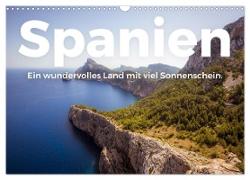 Spanien - Ein wundervolles Land mit viel Sonnenschein. (Wandkalender 2024 DIN A3 quer), CALVENDO Monatskalender