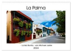 La Palma - La Isla Bonita - von Michael Jaster (Wandkalender 2024 DIN A2 quer), CALVENDO Monatskalender