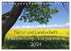Natur und Landschaft Mecklenburg - Vorpommern 2024 (Tischkalender 2024 DIN A5 quer), CALVENDO Monatskalender