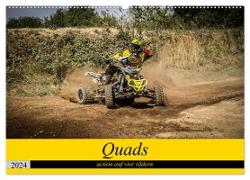 Quad`s action auf vier rädern (Wandkalender 2024 DIN A2 quer), CALVENDO Monatskalender