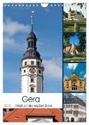 Gera - Stadt an der weißen Elster (Wandkalender 2024 DIN A4 hoch), CALVENDO Monatskalender