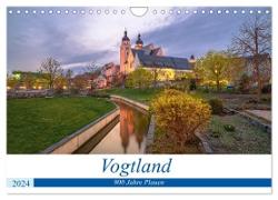 Vogtland - 900 Jahre Plauen (Wandkalender 2024 DIN A4 quer), CALVENDO Monatskalender
