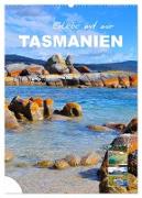 Erlebe mit mir Tasmanien (Wandkalender 2024 DIN A2 hoch), CALVENDO Monatskalender