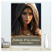 Arabische Prinzessinnen Fantasiebilder (hochwertiger Premium Wandkalender 2024 DIN A2 hoch), Kunstdruck in Hochglanz