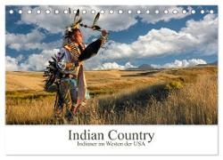 Indian Country - Indianer im Westen der USA (Tischkalender 2024 DIN A5 quer), CALVENDO Monatskalender