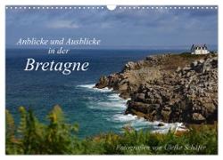 Anblicke und Ausblicke in der Bretagne (Wandkalender 2024 DIN A3 quer), CALVENDO Monatskalender