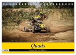 Quad`s action auf vier rädern (Tischkalender 2024 DIN A5 quer), CALVENDO Monatskalender