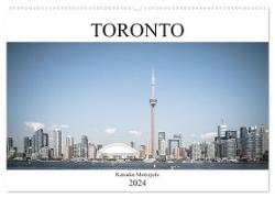 Toronto - Kanadas Metropole (Wandkalender 2024 DIN A2 quer), CALVENDO Monatskalender