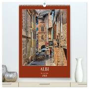 Albi - Die rote Stadt (hochwertiger Premium Wandkalender 2024 DIN A2 hoch), Kunstdruck in Hochglanz