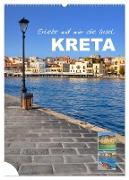 Erlebe mit mir die Insel Kreta (Wandkalender 2024 DIN A2 hoch), CALVENDO Monatskalender