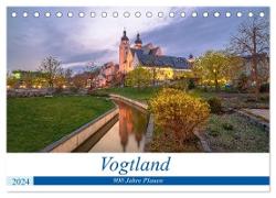 Vogtland - 900 Jahre Plauen (Tischkalender 2024 DIN A5 quer), CALVENDO Monatskalender