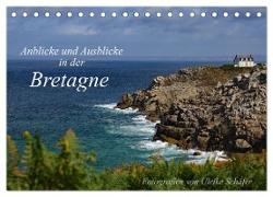 Anblicke und Ausblicke in der Bretagne (Tischkalender 2024 DIN A5 quer), CALVENDO Monatskalender