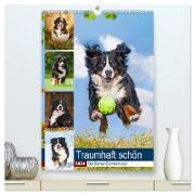 Traumhaft schön - Der Berner Sennenhund (hochwertiger Premium Wandkalender 2024 DIN A2 hoch), Kunstdruck in Hochglanz