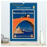 Historische Reiseplakate (hochwertiger Premium Wandkalender 2024 DIN A2 hoch), Kunstdruck in Hochglanz