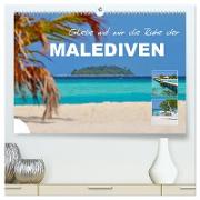 Erlebe mit mir die Ruhe der Malediven (hochwertiger Premium Wandkalender 2024 DIN A2 quer), Kunstdruck in Hochglanz