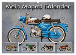 Mein Moped Kalender (Wandkalender 2024 DIN A2 quer), CALVENDO Monatskalender