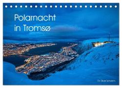 Polarnacht in Tromsø (Tischkalender 2024 DIN A5 quer), CALVENDO Monatskalender