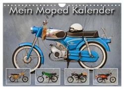 Mein Moped Kalender (Wandkalender 2024 DIN A4 quer), CALVENDO Monatskalender