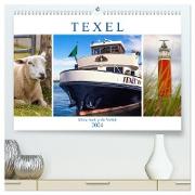 Texel - Kleine Insel, große Vielfalt (hochwertiger Premium Wandkalender 2024 DIN A2 quer), Kunstdruck in Hochglanz