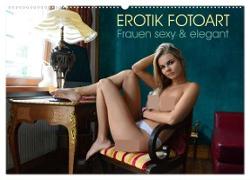 Erotik Fotoart - Frauen sexy & elegant (Wandkalender 2024 DIN A2 quer), CALVENDO Monatskalender
