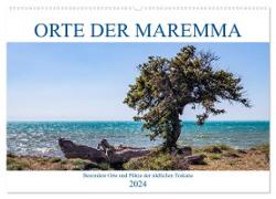 Orte der Maremma (Wandkalender 2024 DIN A2 quer), CALVENDO Monatskalender