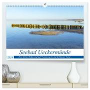 Seebad Ueckermünde (hochwertiger Premium Wandkalender 2024 DIN A2 quer), Kunstdruck in Hochglanz