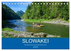 Slowakei - Eine Reise durch ein wunderschönes Land. (Tischkalender 2024 DIN A5 quer), CALVENDO Monatskalender