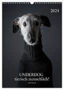 UNDERDOG - Windhundportraits (Wandkalender 2024 DIN A3 hoch), CALVENDO Monatskalender