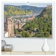 Romantisches Rheintal (hochwertiger Premium Wandkalender 2024 DIN A2 quer), Kunstdruck in Hochglanz