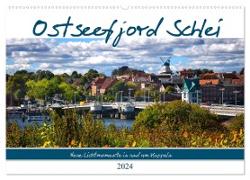 Ostseefjord Schlei (Wandkalender 2024 DIN A2 quer), CALVENDO Monatskalender
