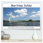 Maritime Schlei (hochwertiger Premium Wandkalender 2024 DIN A2 quer), Kunstdruck in Hochglanz