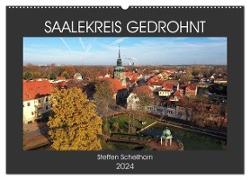 SAALEKREIS GEDROHNT (Wandkalender 2024 DIN A2 quer), CALVENDO Monatskalender