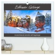 Zittauer Gebirge - Deutschlands kleinstes Mittelgebirge (hochwertiger Premium Wandkalender 2024 DIN A2 quer), Kunstdruck in Hochglanz