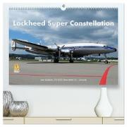 Lockheed Super Constellation HB-RSC (hochwertiger Premium Wandkalender 2024 DIN A2 quer), Kunstdruck in Hochglanz