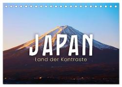 Japan - Land der Kontraste (Tischkalender 2024 DIN A5 quer), CALVENDO Monatskalender
