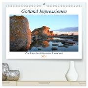 Gotland Impressionen (hochwertiger Premium Wandkalender 2024 DIN A2 quer), Kunstdruck in Hochglanz